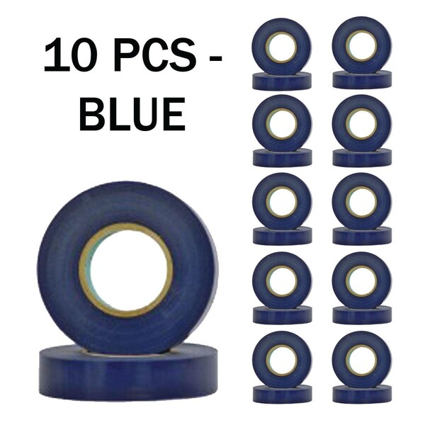 Cinta eléctrica Queens Of Christmas, Azul -10PK - ETAPE-BL-10PK