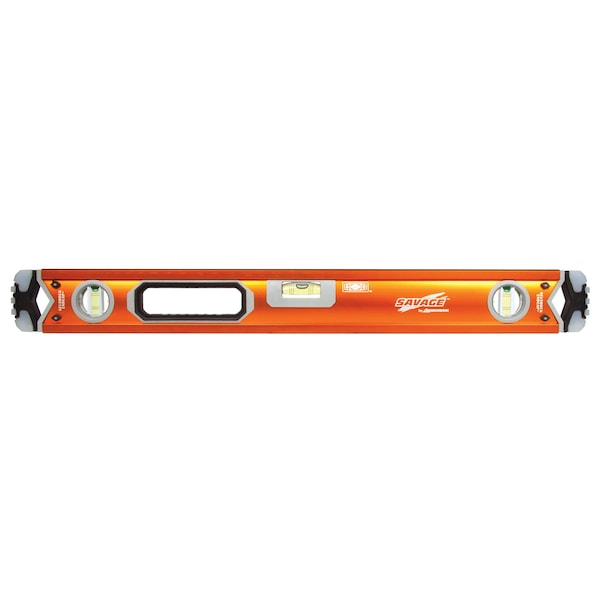 Swanson Tool 24" Professional Box Beam Level with Gelshock End Caps - SVB240