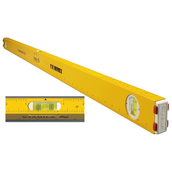 Stabila STABILA 48 in. Aluminum Type 80 A-2 Box Frame Level 3 vial - 29148