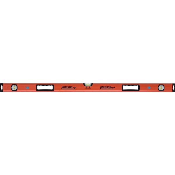 Johnson Johnson 48 in. Aluminum Magnetic Professional Box Level 3 vial - 1734-4800