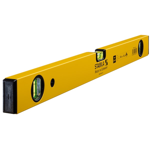 Stabila STABILA 24 in. Aluminum Type 70 A-2 Box Level 3 vial - 22924