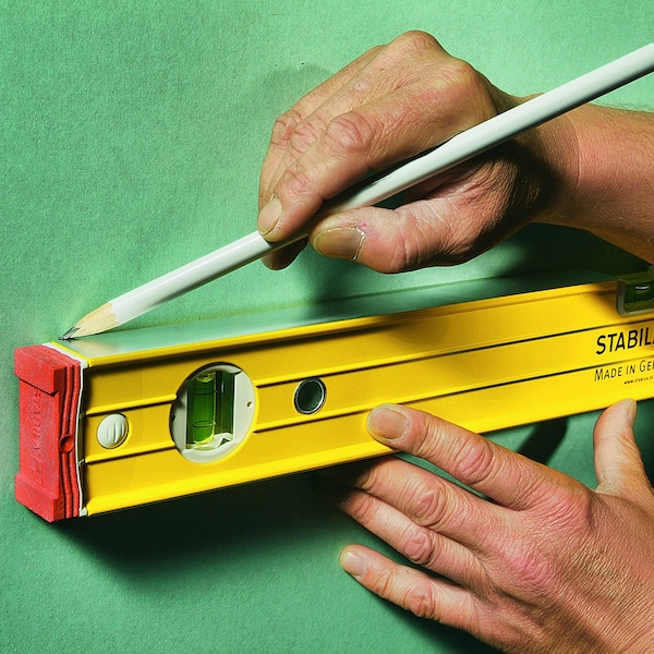 Stabila STABILA 24 in. Aluminum Type 196 Heavy Duty Level 3 vial - 37424