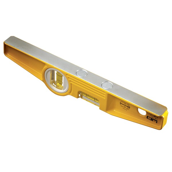 Stabila STABILA 10 in. Aluminum Magnetic Type 81 SM Torpedo Level 2 vial - 25100
