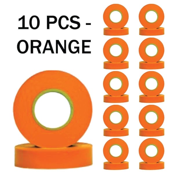 Cinta Eléctrica de Navidad, Naranja - 10 Piezas