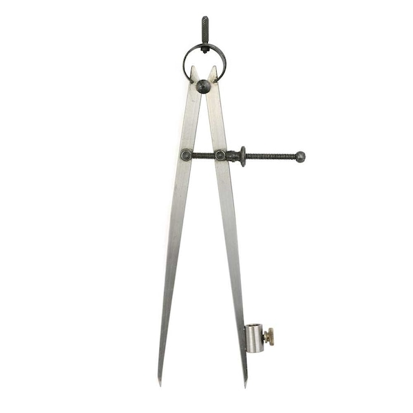 Big Horn 8 Inch Precision Compass Pencil Holder/Spring Divider/Scriber - 19251