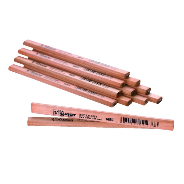 C.H. Hanson C.H. Hanson 7 in. L Carpenter Pencil Beige 1 pc - 10236