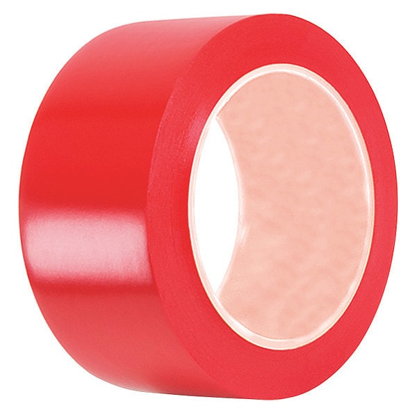 Cinta de película Zoro Select, adhesivo de goma, roja - TC245-RED-48MM X 55M