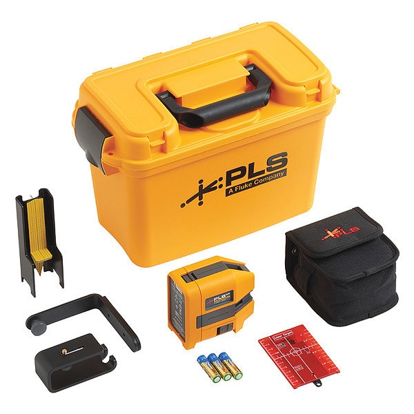 Pls Dot Laser Kit, 4-39/64" L, 2-1/2" W, Laser Color: Red - PLS 5R KIT