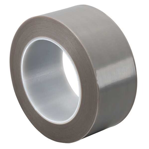 Cinta de película Tapecase, PTFE desmenuzado, gris, 1 pulgada x 36 yardas - 15D650