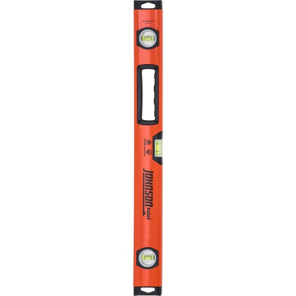 Johnson Johnson 24 in. Aluminum Box Level 3 vial - 1733-2400