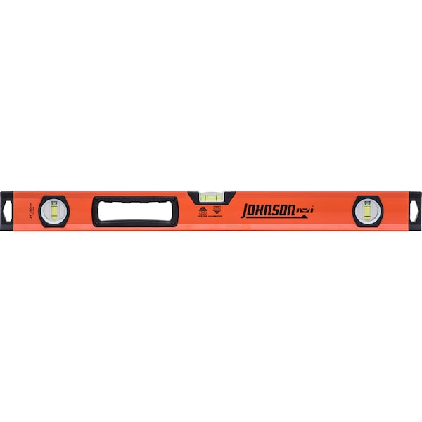 Johnson Johnson 24 in. Aluminum Box Level 3 vial - 1733-2400