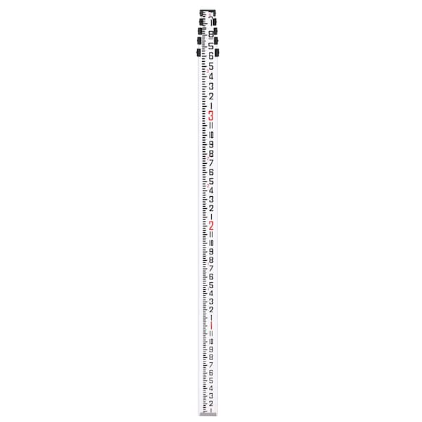 Sitepro 816-C 16Ft Aluminum Leveling Rod (CR) - 8ths - 11-816-C