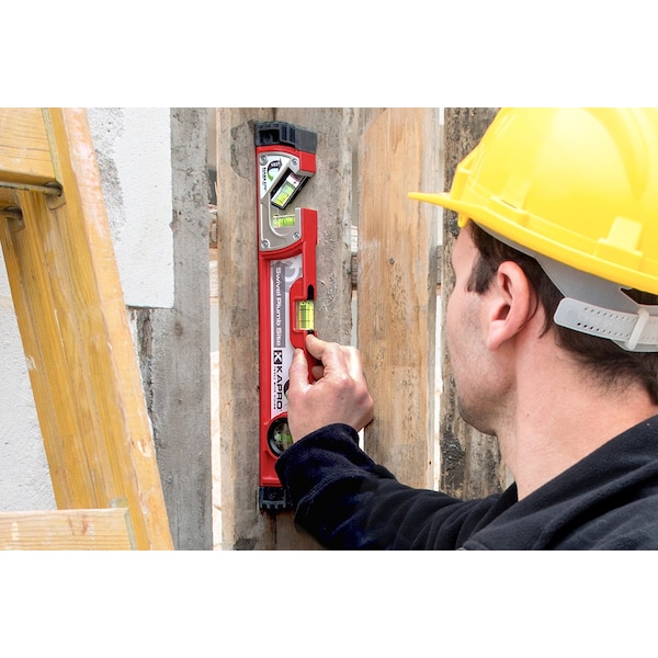 Kapro 950 Heavy Duty Cast Level w/Swivel Plumb Site - 950-41SP-18