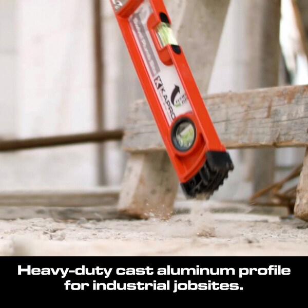 Kapro 950 Heavy Duty Cast Level w/Swivel Plumb Site - 950-41SP-18
