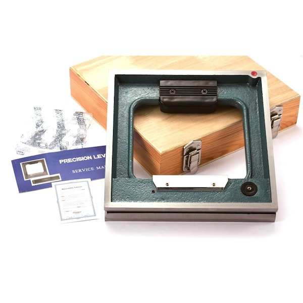 H & H Industrial Products Dasqua 10" Square Precision Level - 8302-0009