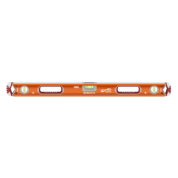 Swanson Tool 32" Magnetic Professional Box Beam Level with Gelshock End Caps - SVB32M