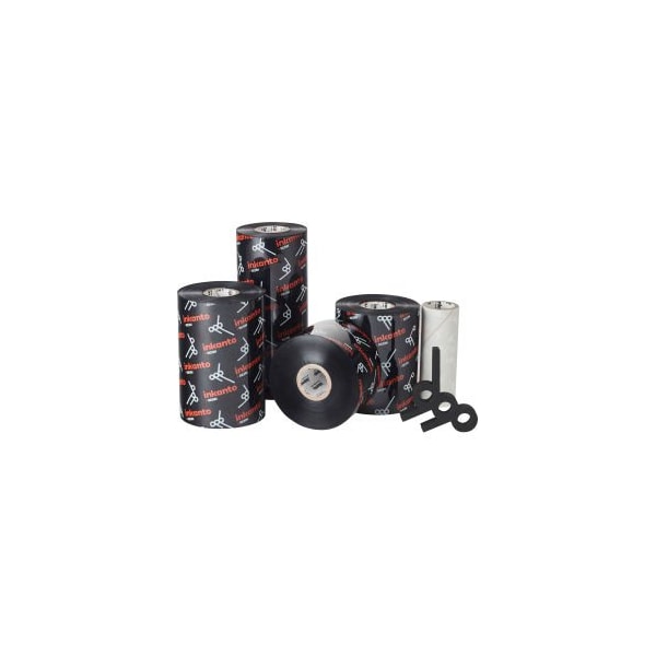 Cintas de resina premium Armor Usa Inkanto AXR 7+, 110mm de ancho 300m de largo, negras, 12 rollos por caja - T65157IO