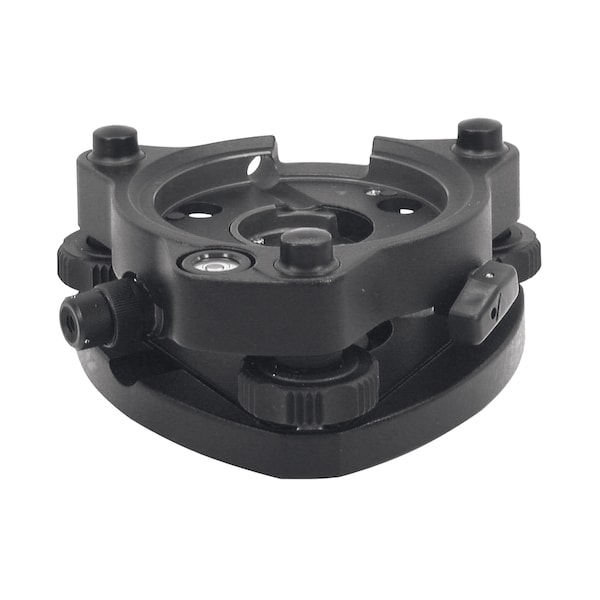 Sitepro 1200 Swiss-Style Tribrach W/ Optical Plummet, Black - 05-1200-B