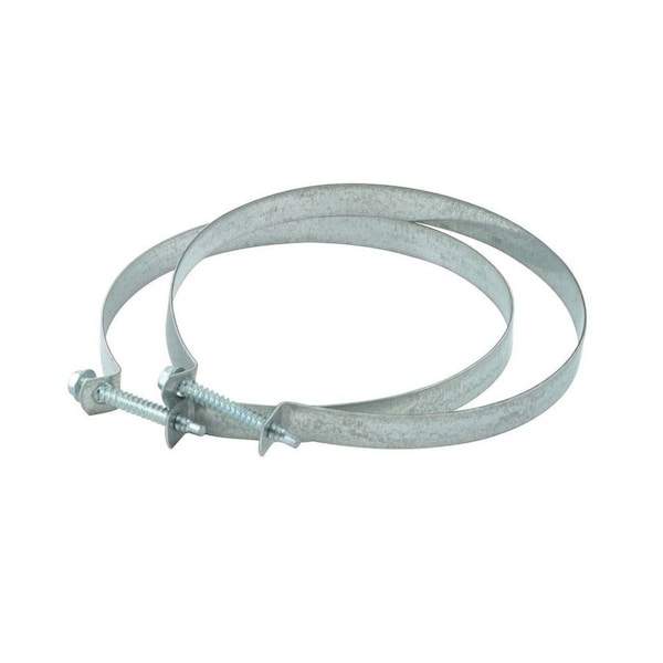Thrifco Plumbing 3 Inch Dryer Ducting Clamp, Screw Type - 4908077