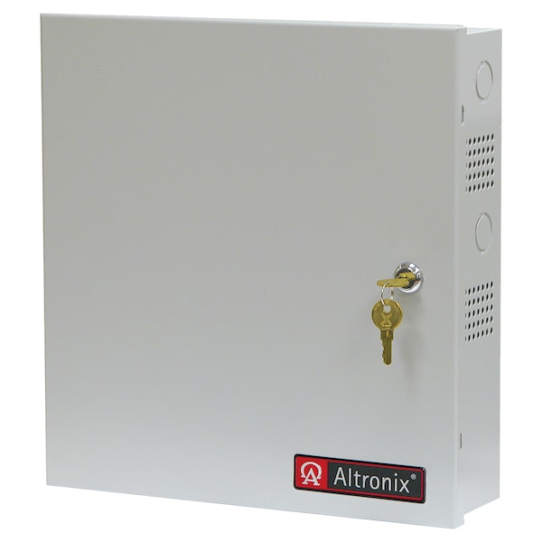 Altronix 2.5A Power Supply, 115VAC/230VAC, 50/60Hz Input 4 12VDC/24VDC - SMP3PMP4CB