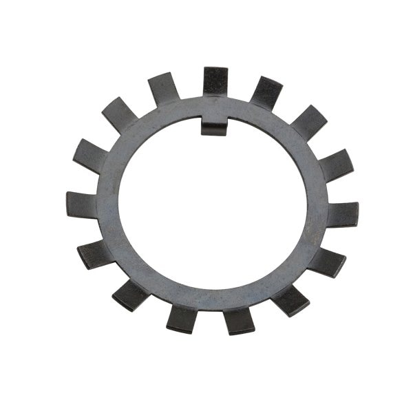 Ntn Bent Inner Tab Lock Washer, 55 mm Dia Bore, 81 mm OD, 67 mm Dia Face, 1.2 mm THK, Low Carbon Steel - AW11
