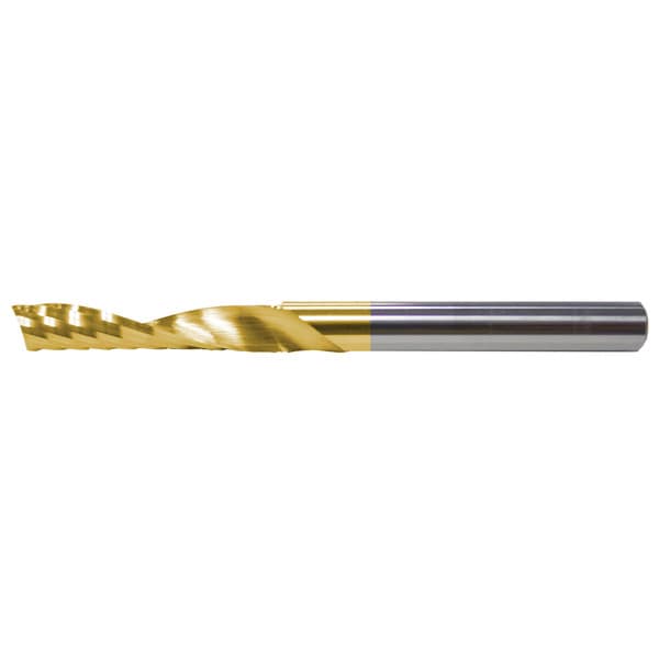 Mastercut Tool 5x10x5x50 1FL Upcut O-Flute Xtreme Crescent End Router, PowerT - 923-006-2
