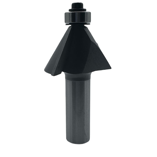 Qic Tools 7/16in Chamfer Bit 30 Degree With Bearing 1/4in SH - CBC2.716.14.30