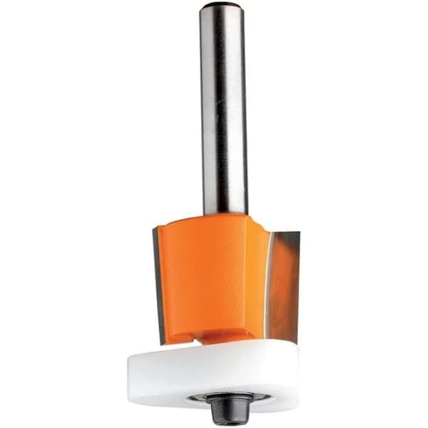 Cmt 3-in-I Flush Trim Bit for MDF & Laminates, 5/8-Inch Cutting Length, 1/4-Inch Shank - 807.190.11