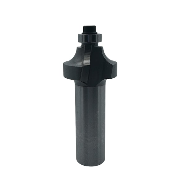 Qic Tools 1/8in R Beading Roundover Bits With Bearing 3/4in CL - CRB4.34.12.14.18