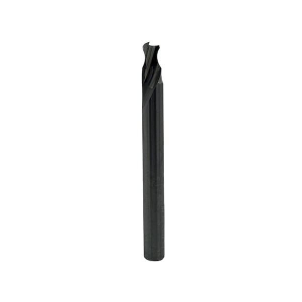 Qic Tools 3/16in R Rounding Edge Straight O Flute Solid Carbide Bit 2-1/2in L - RSC34.140.14