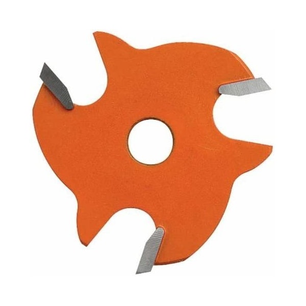 Cmt 3-Wing Slot Cutter with 3/32-Inch Cutting Length and 5/16-Inch Bore - 822.324.11