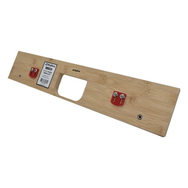 Big Horn 3-1/2" Hinge Template, Single Pocket, 5/8" Radius Corner Replaces 351-KF - 70163