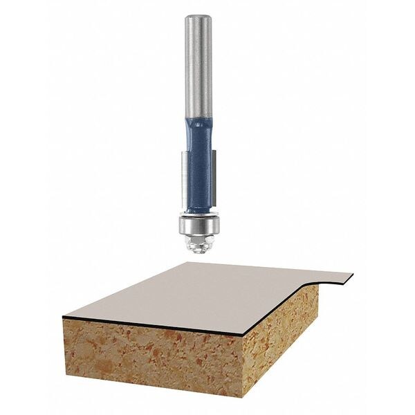 Bosch Router Bit, Carbide, 3/8in dia., 2-5/8inL - 85268M