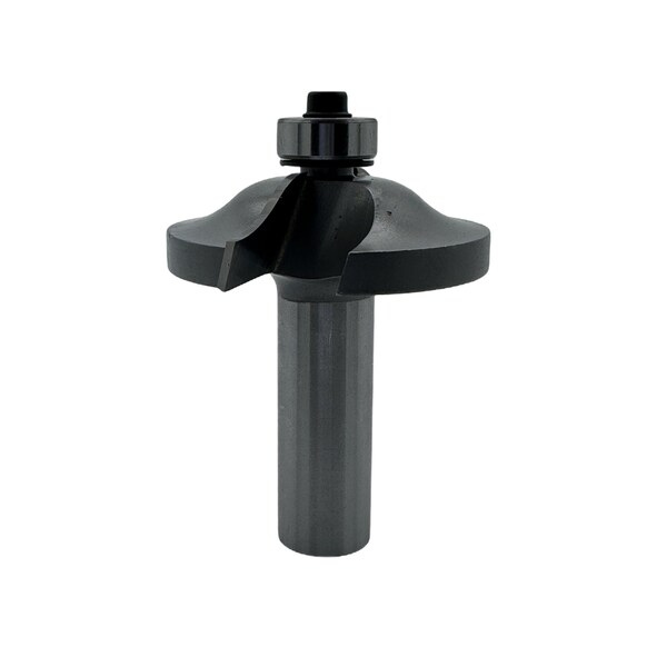 Qic Tools 2-1/8in Ellipse Ogee Bit with Bearing 1/4in SH - CBP25.134.14