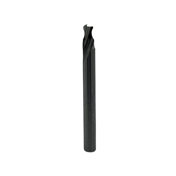 Qic Tools 3/16in R Rounding Edge Straight O Flute Solid Carbide Bit 2-1/2in L - RSC34.140.11