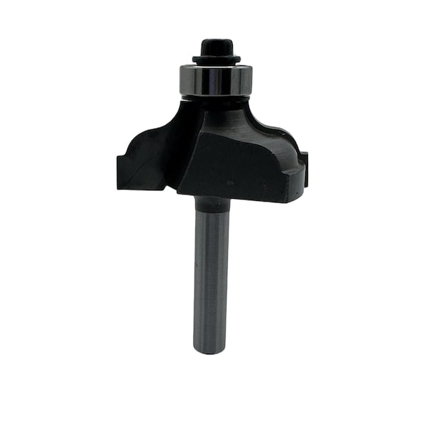 Qic Tools 3/16in R Ogee Fillet with Bearing 1/4in SH - CBP9.138.14