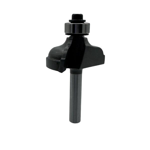 Qic Tools 3/16in R Ogee Fillet with Bearing 1/4in SH - CBP9.138.14