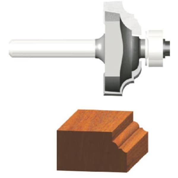 Vermont American Vermont American 23154 0.19 in. Radius Carbide Tipped Classical Router Bit - 795742