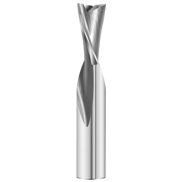 Fullerton Tool 2-Flute - 25° Helix - Square - 3935 LHRH Routers, Left Hand Spiral, Square, Standard, 3/8 - 39140