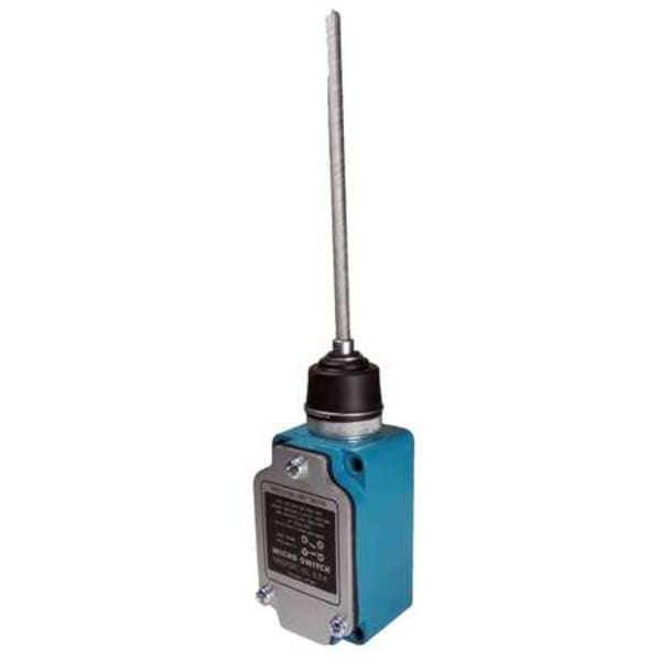 Interruptor de límite Honeywell, Varilla de balanceo, 1NC / 1NO, 10A @ 480V AC, Ubicación del actuador: Superior - 8LS1