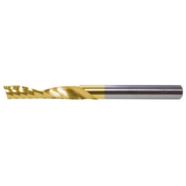 Mastercut Tool 6x30x6x75 1FL Upcut O-Flute Xtreme Crescent End Router, PowerT - 923-024-2
