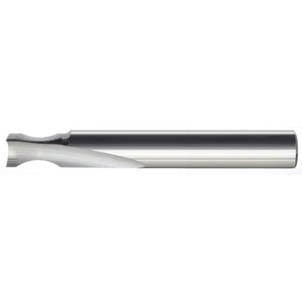 Mastercut Tool 1/4x3/8x1/4x2-1/2x9/32x1/4x.163x1/16 1FL Str O-Flute Edge Rounding - 800-306