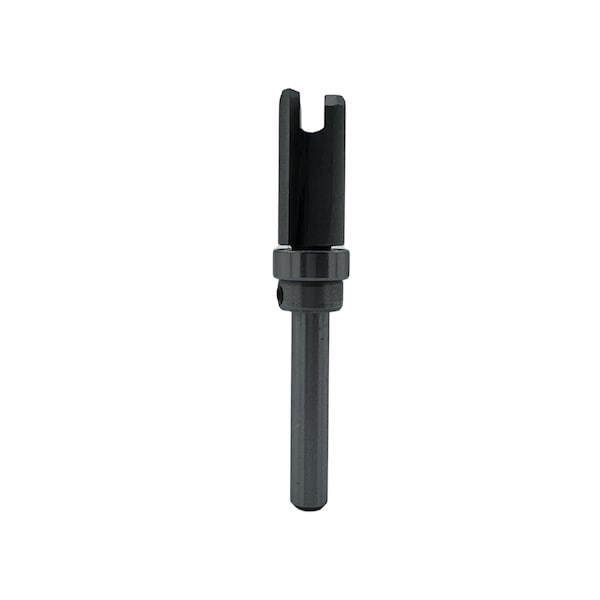 Qic Tools 1/2in Straight Template Bit with Bearing 1/4in SH - CTB1.12.14.14