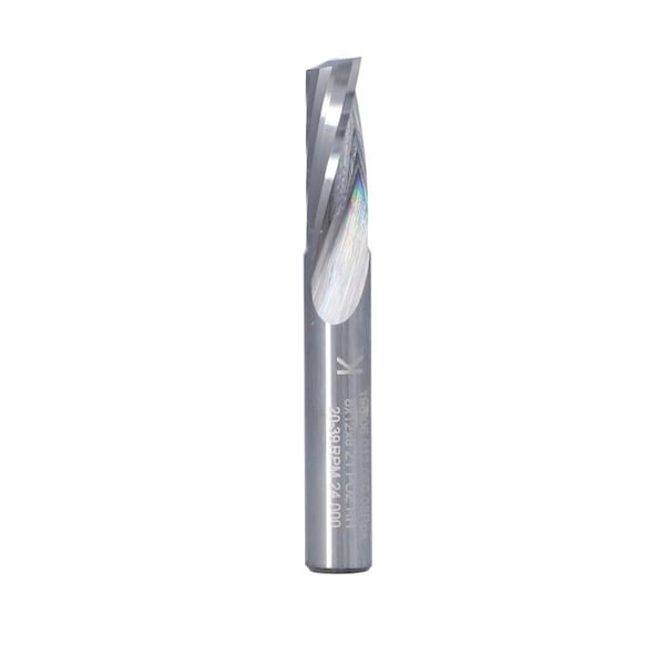Qic Tools 3/8in Low Helix Upshear O Flute Solid Carbide Bit 3in L - RSC32.380.12