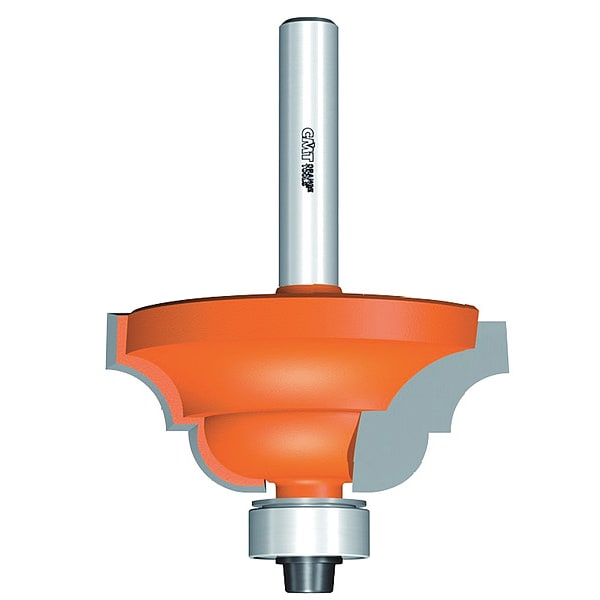 Cmt Router Bit, 2 Flutes, 1-11/16 in. Cut Dia. - 841.380.11