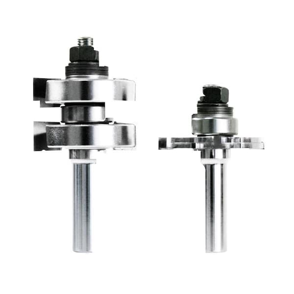 Diablo Freud 1-3/4 in. D X 1-3/4 in. X 3-1/4 in. L Adjustable Tongue and Groove Router Bit Set 2 pc - 99-036
