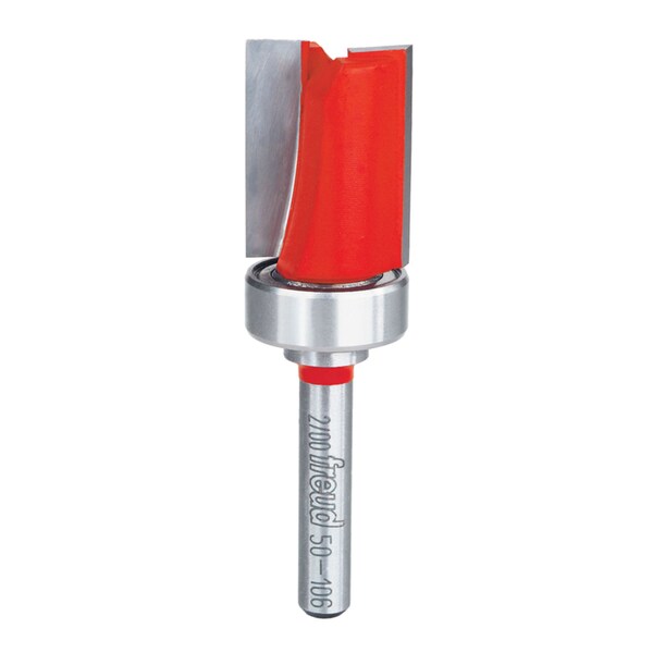 Freud Freud 3/4 in. D X 3/4 in. X 2-5/8 in. L Carbide Top Bearing Flush Trim Router Bit - 50-106