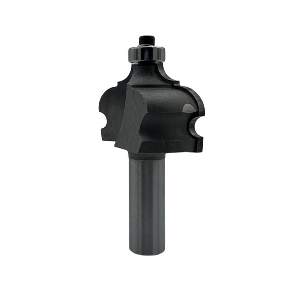 Qic Tools 1/4in Molding Bits with Bearing 1/2in SH - CBP16.134.12