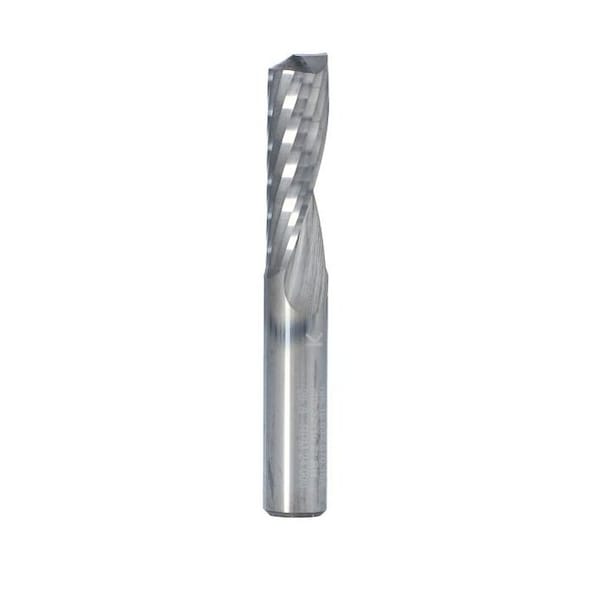 Qic Tools 1/2in O Flute Solid Carbide Bit for Hard Plastics 3-1/2inL - RSC31.120.20