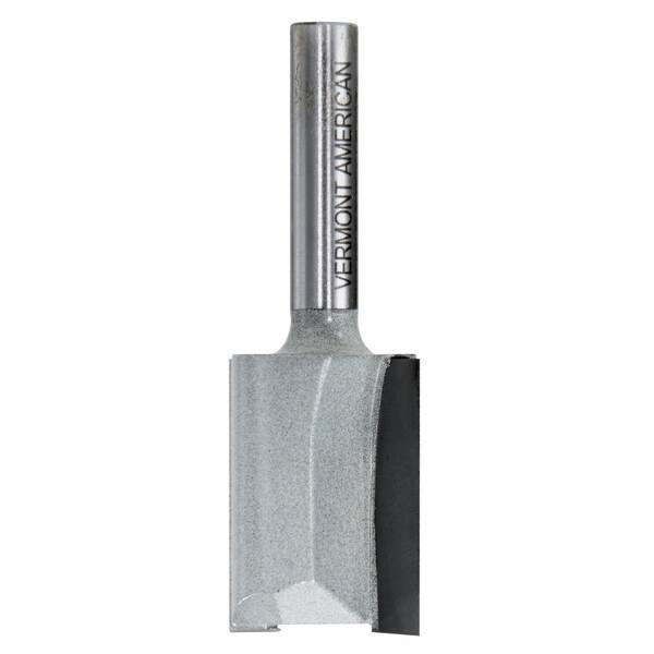 Vermont American Vermont American 3/4 in. D X 3/4 x 1 in. X 2-1/16 in. L Carbide Tipped 2-Flute Straight Router Bit - 23109
